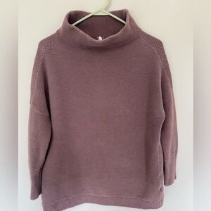 Free People Sweater, purple mauve , XS, extra small